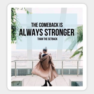 always stronger Sticker